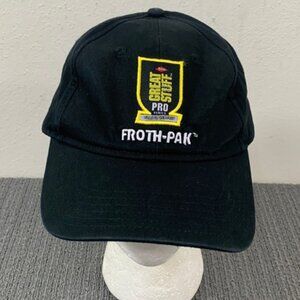 Great Stuff Pro Series Froth Pak Baseball hat Mens OSFM Black Strapback Cap